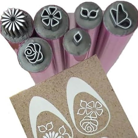 Creative New 6 Pieces Nail Art Stamp Pen Set 6 Pieces Nail Art Stamp Pen with White Nail Glue
